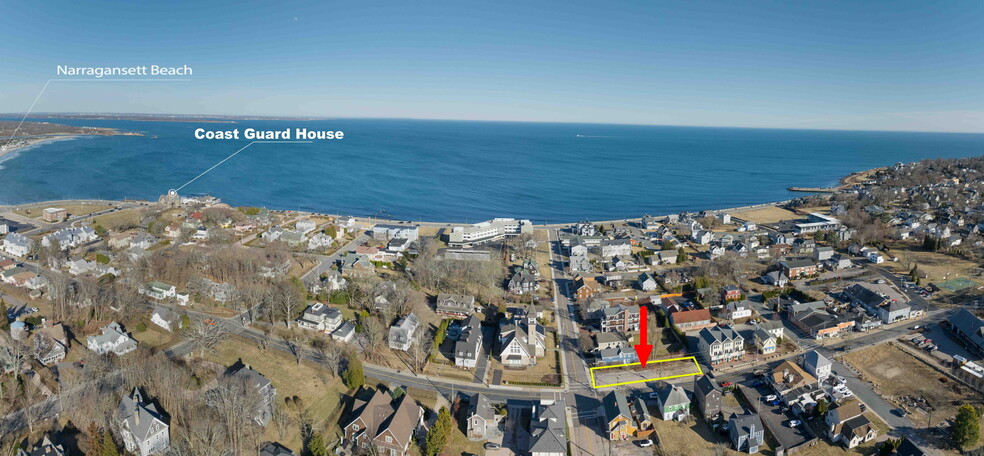126 Boon St, Narragansett, RI à vendre - Aérien – Image 2 sur 4