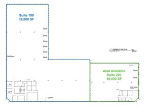 4601 SW 36th St, Oklahoma City, OK à louer Plan d’étage– Image 2 sur 3