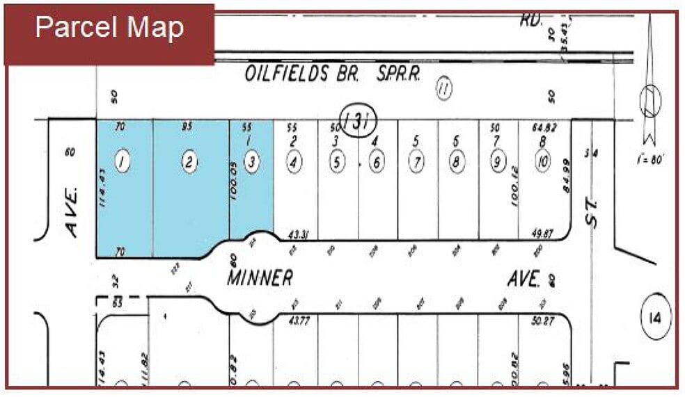 222 Minner Ave, Bakersfield, CA à vendre - Plan cadastral – Image 2 sur 31