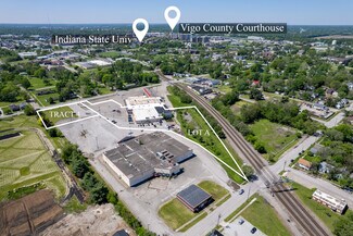 Plus de détails pour 1128 Locust St, Terre Haute, IN - Local commercial à vendre