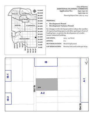 Plus de détails pour 2980 192 St, Surrey, BC - Industriel/Logistique à louer
