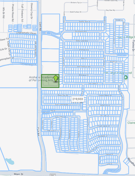 10004 Coit rd, Frisco, TX à louer - Plan cadastral – Image 3 sur 3