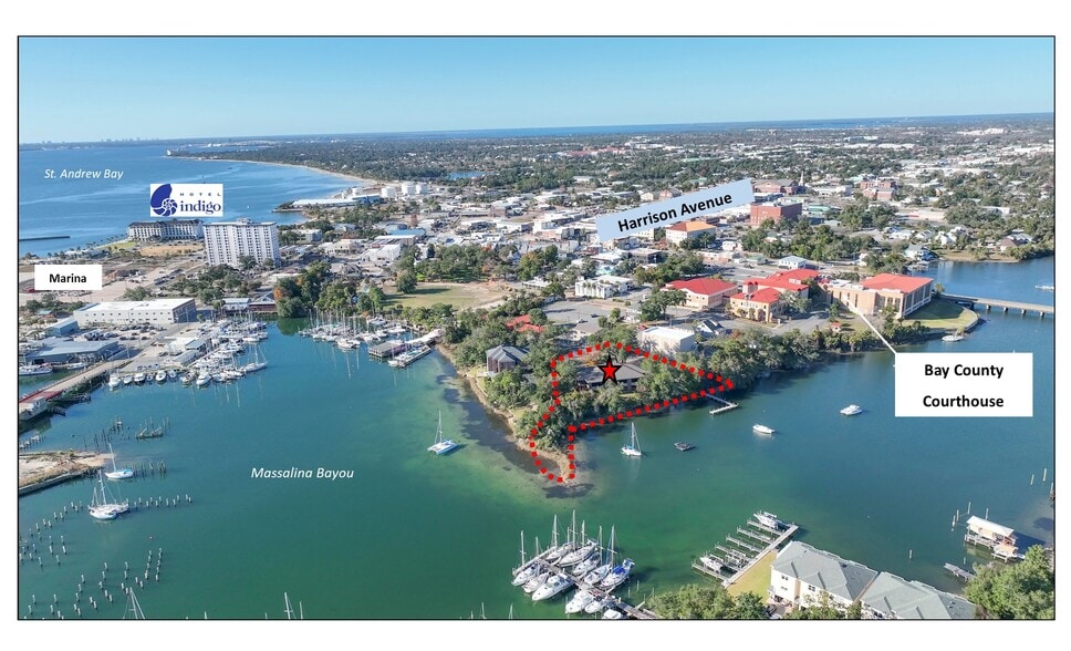220 Mckenzie Ave, Panama City, FL à vendre - Aérien – Image 2 sur 97