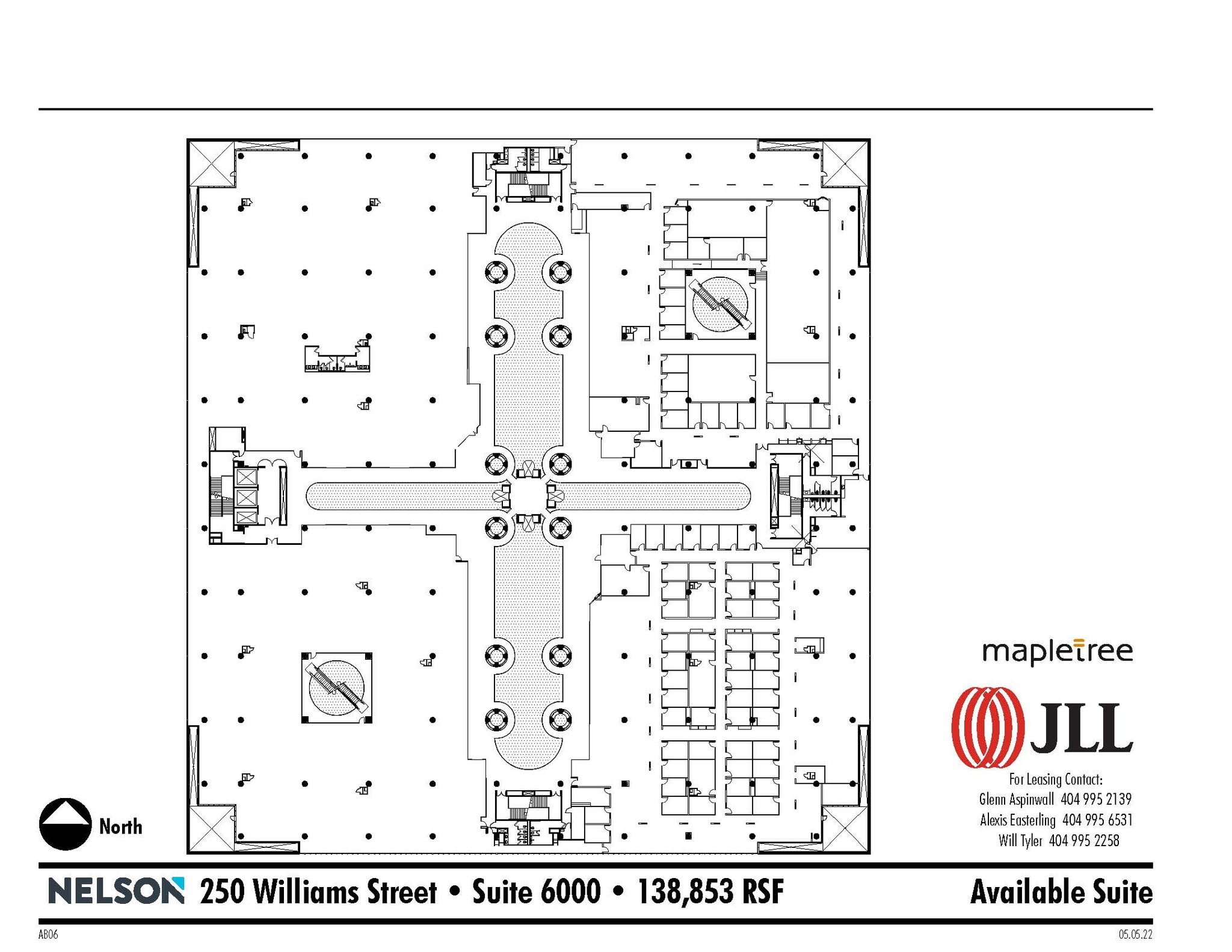 250 Williams St NW, Atlanta, GA à louer Plan d’étage– Image 1 sur 1