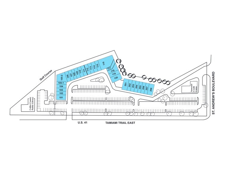 8793 Tamiami Trl E, Naples, FL à louer - Plan de site – Image 1 sur 8