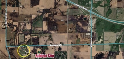 2601 Iverson Rd, Stoughton, WI - Vue aérienne vue de carte