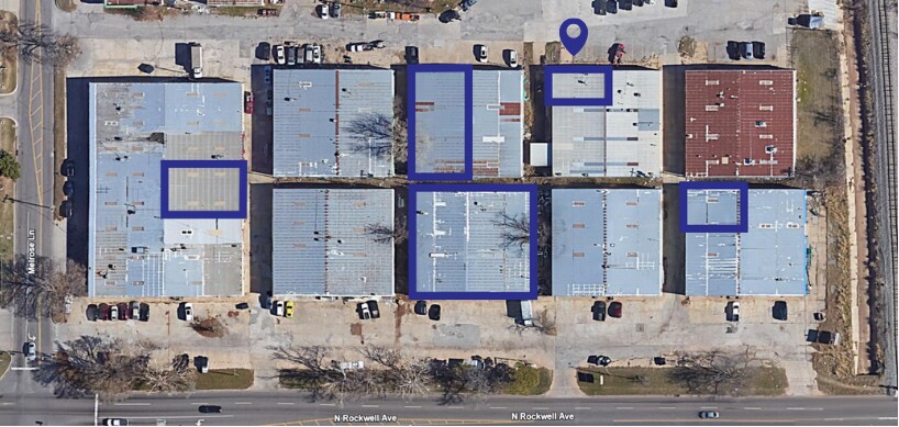440-460 N Rockwell Ave, Oklahoma City, OK à louer - Aérien – Image 2 sur 69