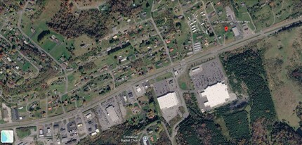 13381 Governor G C Peery Hwy, Pounding Mill, VA - Vue aérienne vue de carte
