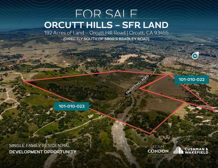 Orcutt Hills - SFR Land, Orcutt, CA à vendre - Photo principale – Image 1 sur 1