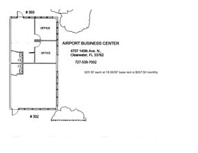 4500 140th Ave N, Clearwater, FL à louer Plan de site– Image 1 sur 1