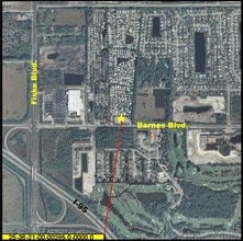 760 Barnes Blvd, Rockledge, FL - VUE AÉRIENNE  vue de carte