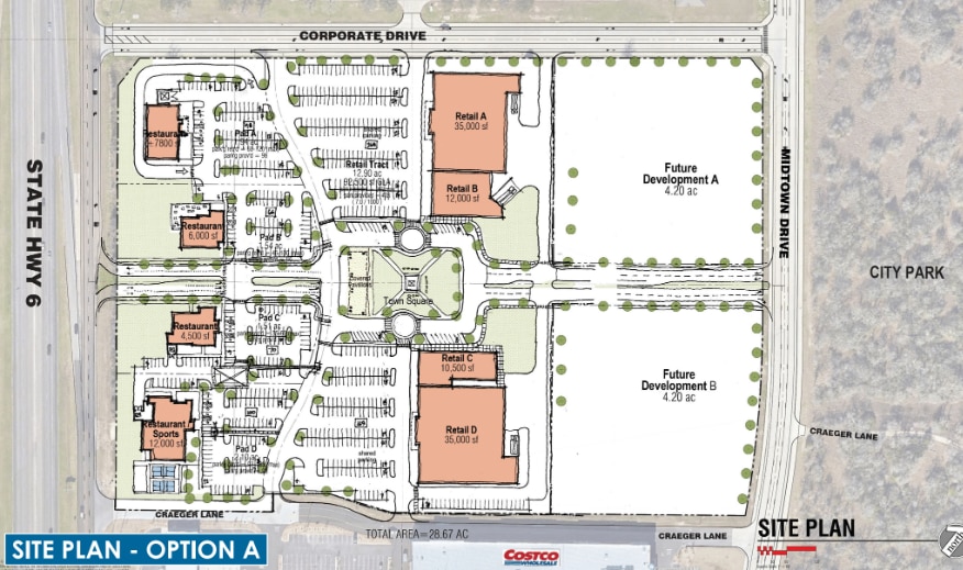 NEC SH-6 & Corporate Pkwy, College Station, TX à louer - Photo de l’immeuble – Image 2 sur 3