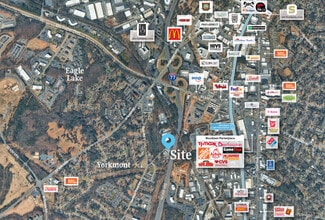 5317 Marshall Air Dr, Charlotte, NC - VUE AÉRIENNE  vue de carte