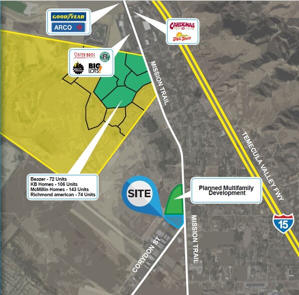 NWQ Mission Trail Rd, Lake Elsinore, CA à louer - Photo de l’immeuble – Image 3 sur 9