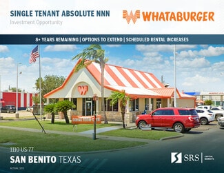 Plus de détails pour 1110 W US Highway 77, San Benito, TX - Local commercial à vendre