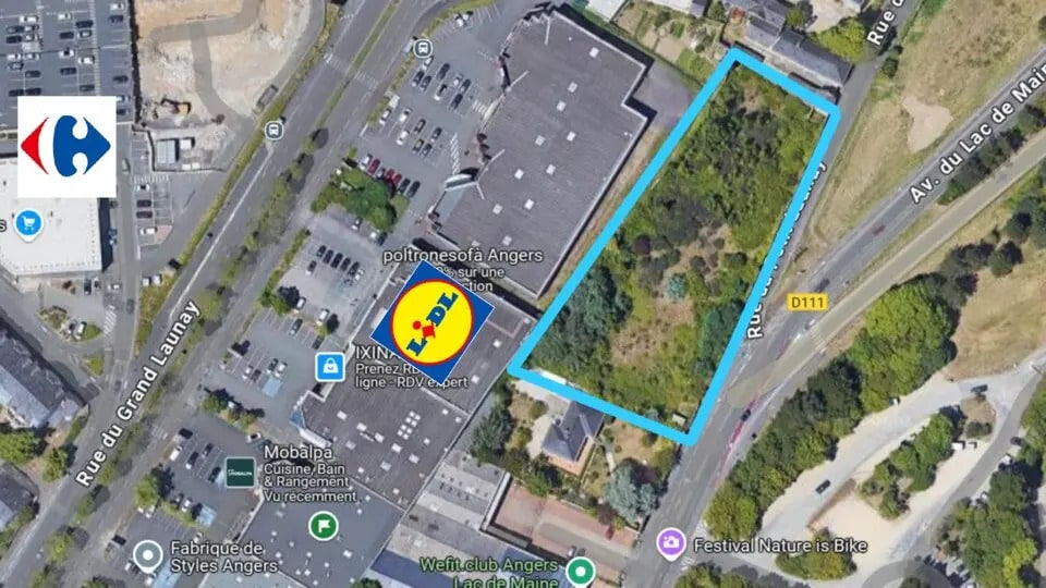 Local commercial dans Angers à louer - Plan d’étage – Image 3 sur 3