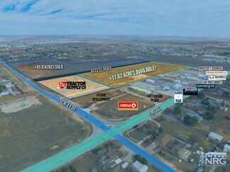 Plus de détails pour BTS on SCR 1130 & FM 307, Midland, TX - Terrain à vendre