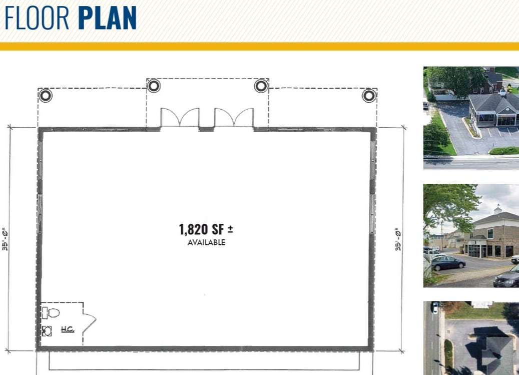 9501 Harford Rd, Parkville, MD à louer Plan d’étage– Image 1 sur 1