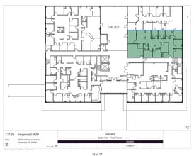 22710 Professional Dr, Kingwood, TX à louer Plan d’étage– Image 1 sur 1