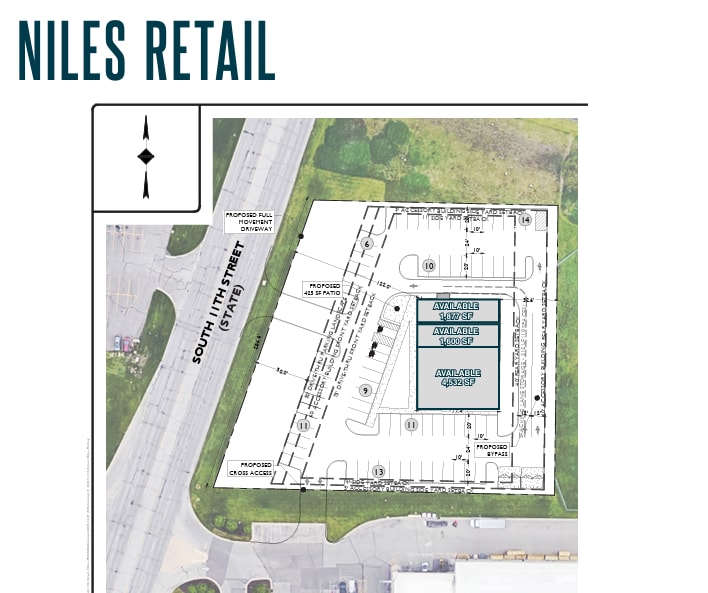 2045 S 11th St, Niles, MI à louer Plan d’étage– Image 1 sur 3