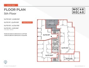 4640 Lankershim Blvd, North Hollywood, CA à louer Plan d’étage– Image 1 sur 1