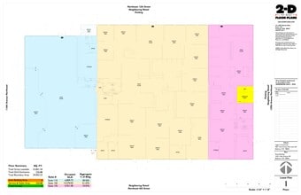1014-1044 116th Ave NE, Bellevue, WA à louer Plan de site– Image 1 sur 2