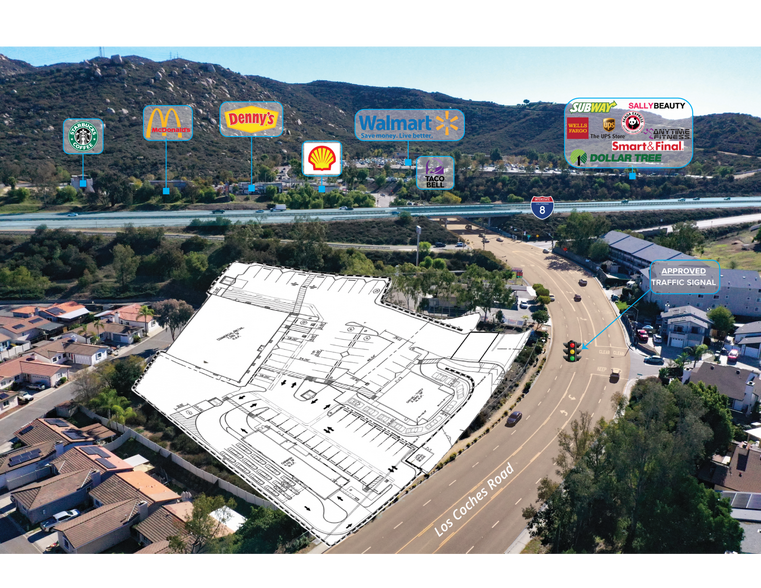 8445 Los Coches Rd, El Cajon, CA à louer - Photo principale – Image 1 sur 17