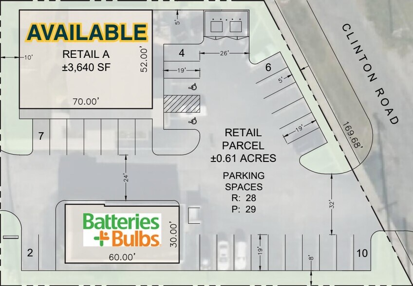 1401 N West Ave, Jackson, MI à louer - Plan de site – Image 2 sur 2