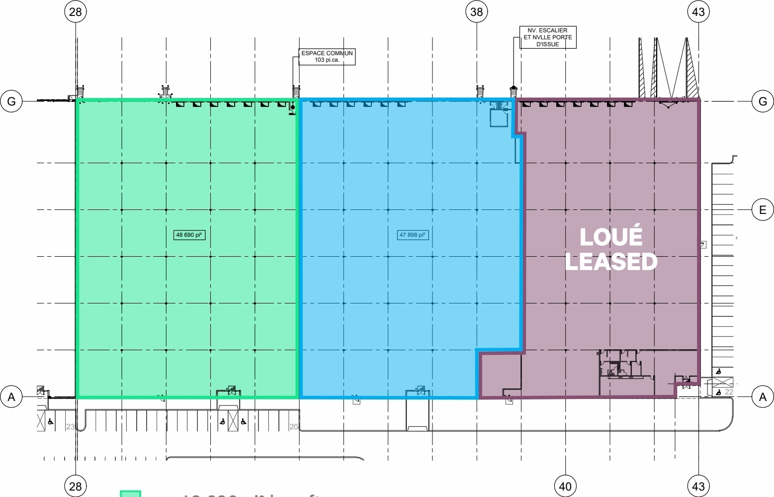 3501 Rue F.-X.-Tessier, Vaudreuil-dorion, QC à louer Plan d’étage– Image 1 sur 4