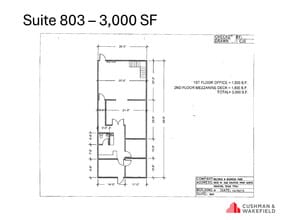 5829 W Sam Houston Pky N, Houston, TX à louer Plan d’étage– Image 1 sur 1