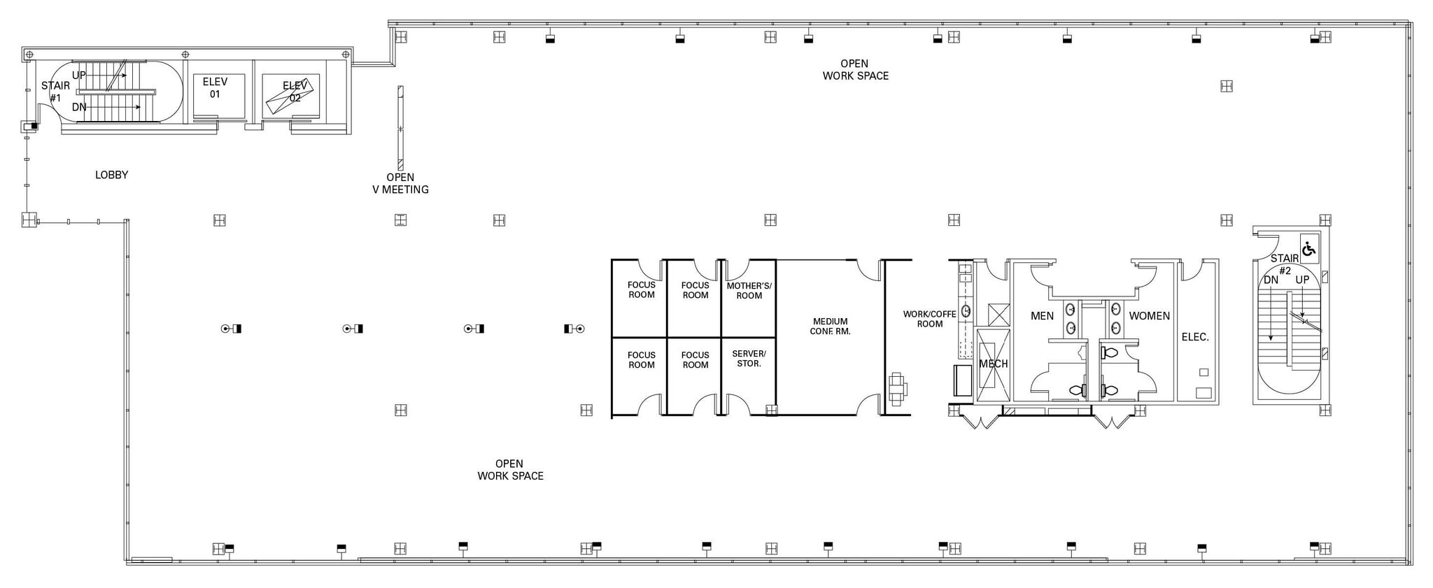 4545 Roosevelt Way NE, Seattle, WA à louer Plan d’étage– Image 1 sur 1