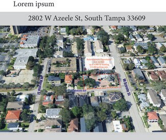 Plus de détails pour 2802 W Azeele St, Tampa, FL - Terrain à vendre