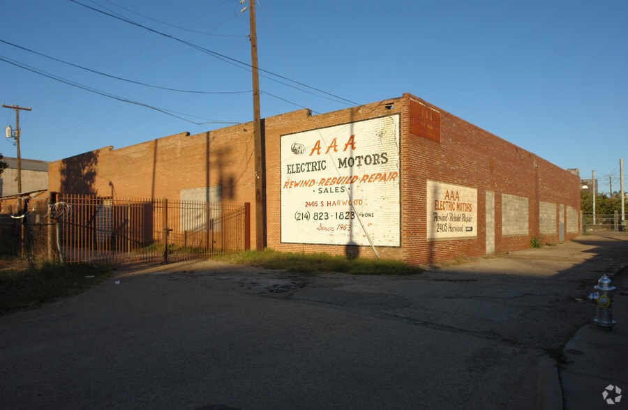 2405 S Harwood St, Dallas, TX à vendre - Photo principale – Image 1 sur 11