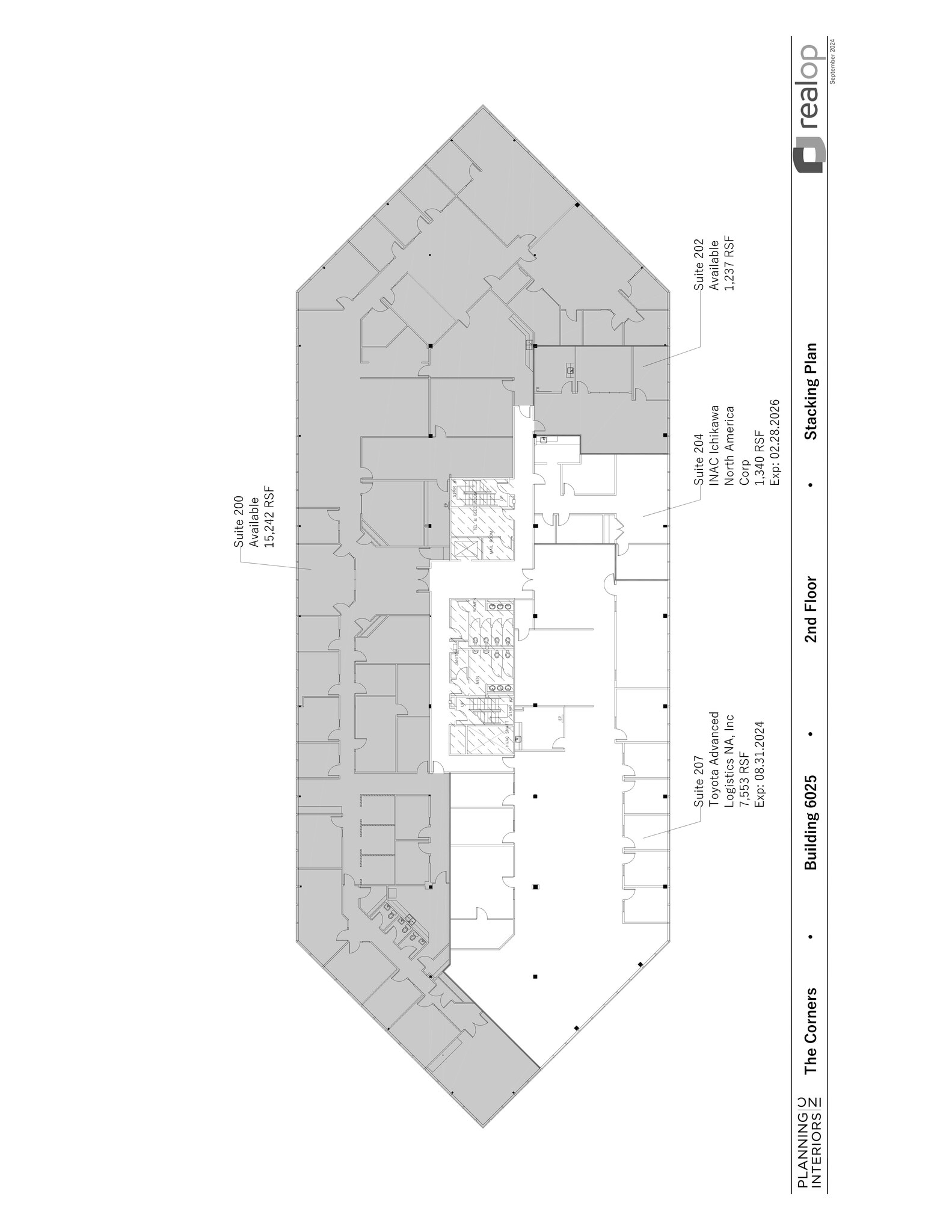 6025 The Corners Pky, Peachtree Corners, GA à louer Plan de site– Image 1 sur 1