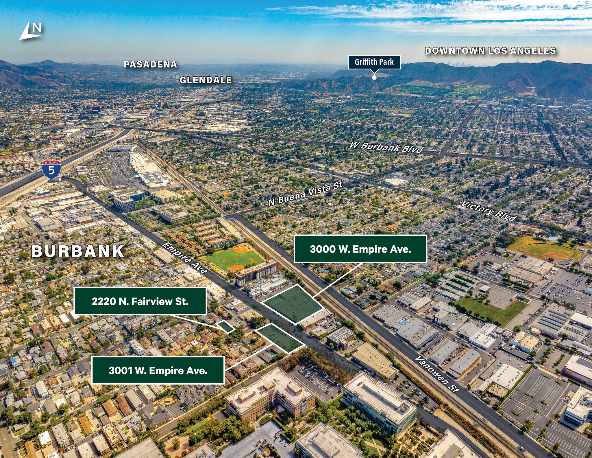 3000 W Empire Ave, Burbank, CA à vendre Aérien– Image 1 sur 16