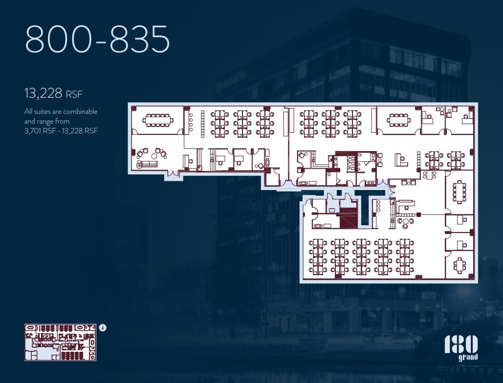 180 Grand Ave, Oakland, CA à louer Plan d’étage– Image 1 sur 1