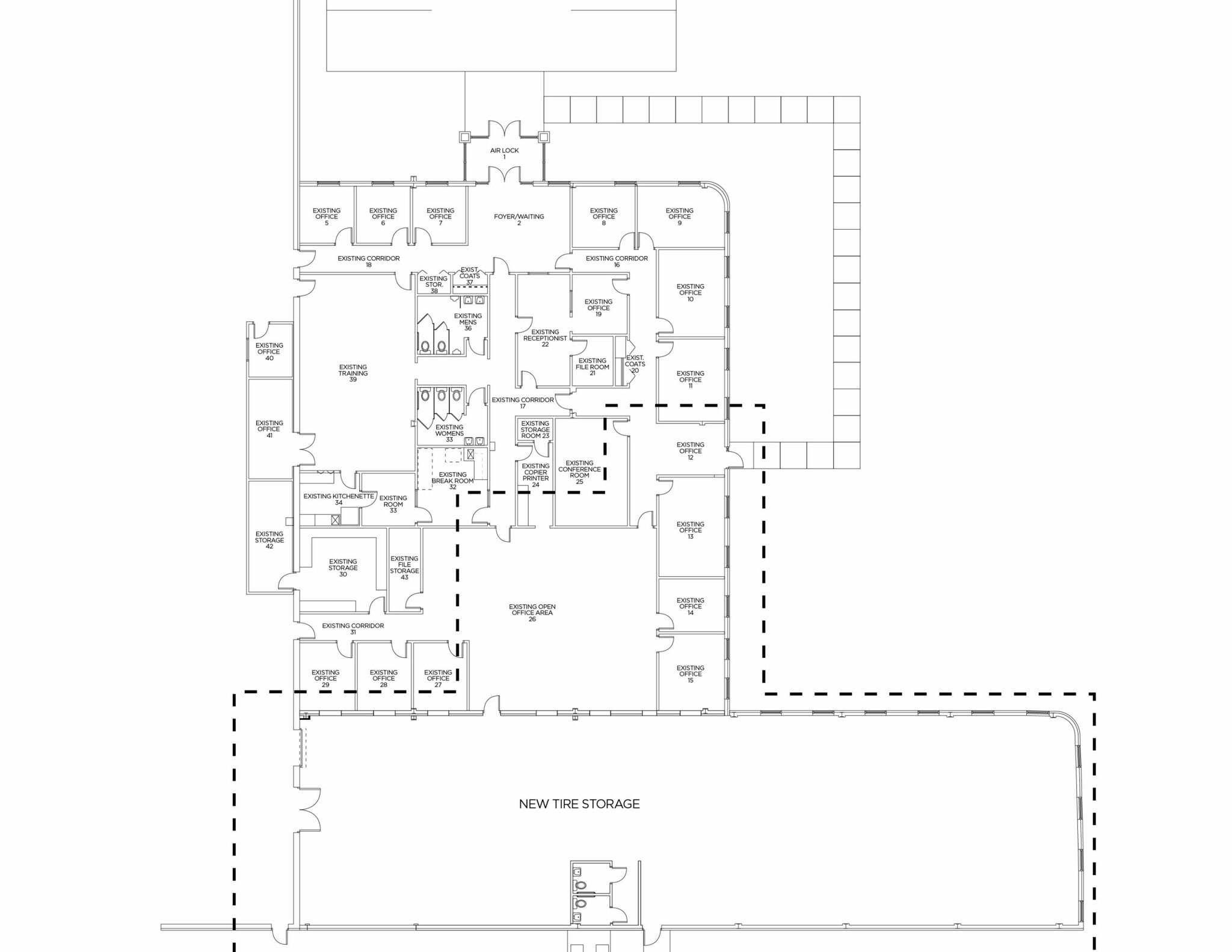 200 E Meadowview Rd, Greensboro, NC à louer Plan d’étage– Image 1 sur 1