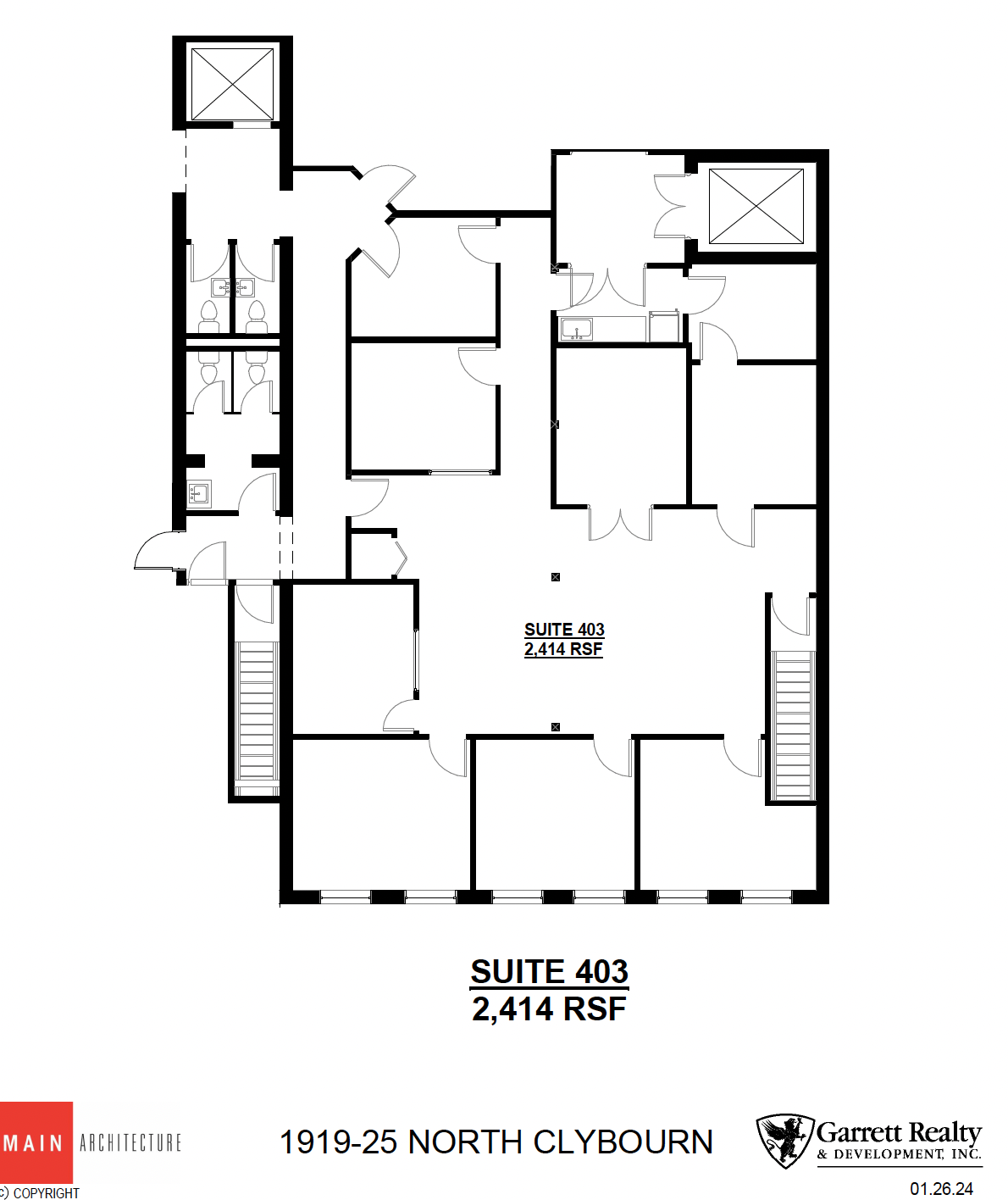 1925 N Clybourn Ave, Chicago, IL à louer Plan de site– Image 1 sur 14