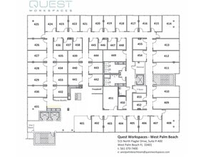 515 N Flagler Dr, West Palm Beach, FL à louer Plan de site– Image 1 sur 2