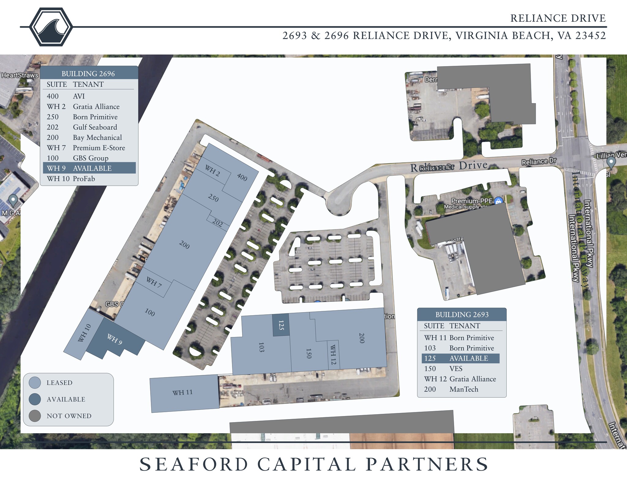 2693 Reliance Dr, Virginia Beach, VA à louer Plan de site– Image 1 sur 4