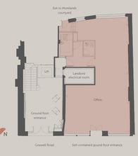80 Goswell Rd, Londres à louer Plan d’étage– Image 2 sur 2