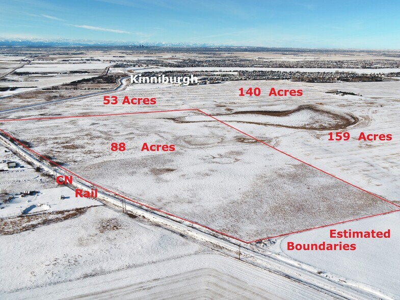 Rge Rd 281, Chestermere, AB à vendre - Aérien – Image 3 sur 6