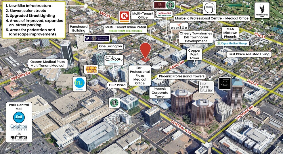 51 E Monterey Way, Phoenix, AZ à louer - Aérien – Image 3 sur 25