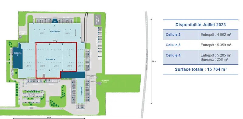 25 Rue Du Paradis, Ormes à louer - Plan de site – Image 2 sur 3