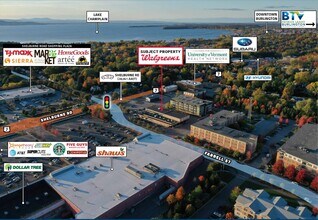 516 Farrell St, Burlington, VT - Vue aérienne vue de carte