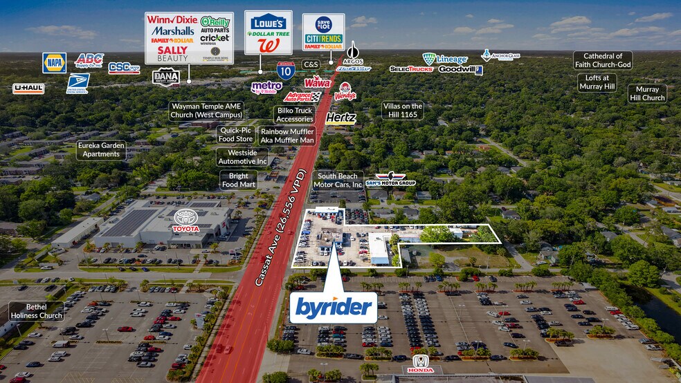 1285 Cassat Ave, Jacksonville, FL à vendre - Photo de l’immeuble – Image 3 sur 5