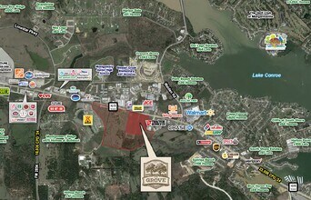 SWQ Hwy 105 & Club Dr, Montgomery, TX - Vue aérienne  vue de carte