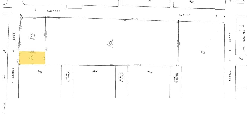 28 S P St, Livermore, CA à louer - Plan cadastral – Image 3 sur 3