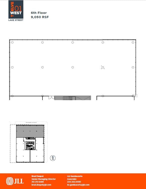 1201 W Lake St, Chicago, IL à louer Plan d’étage– Image 1 sur 1