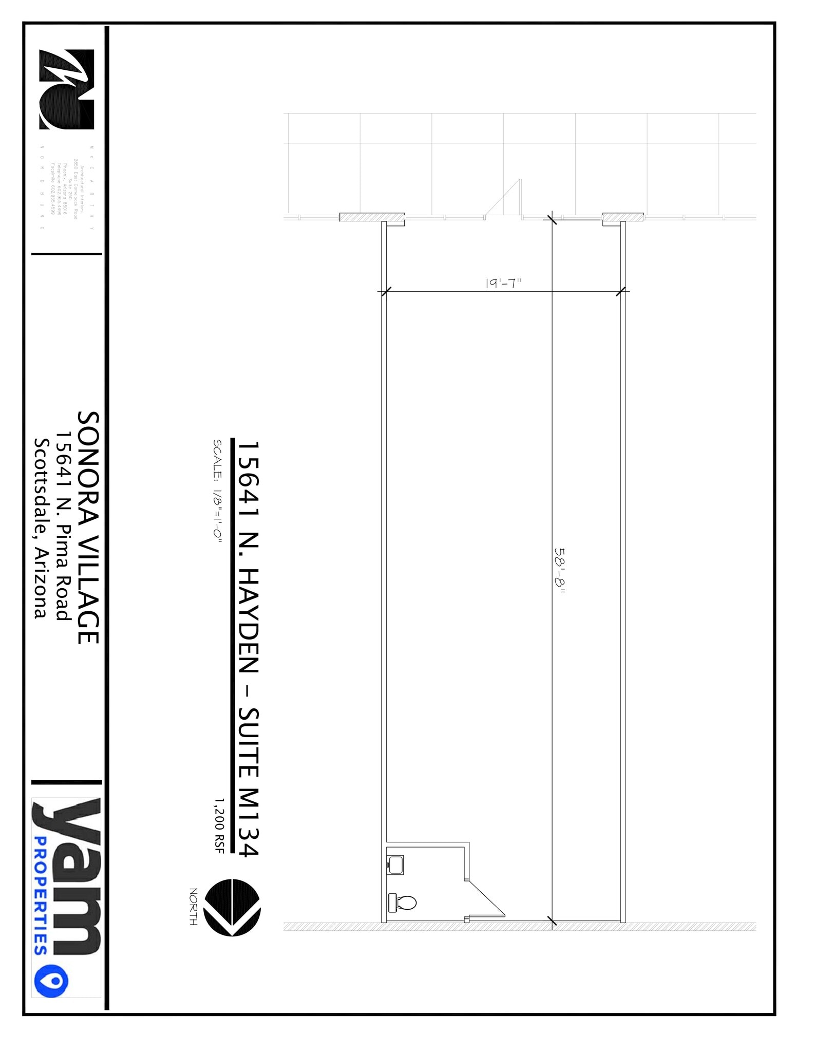 15448-15704 N Pima Rd, Scottsdale, AZ à louer Plan de site– Image 1 sur 1
